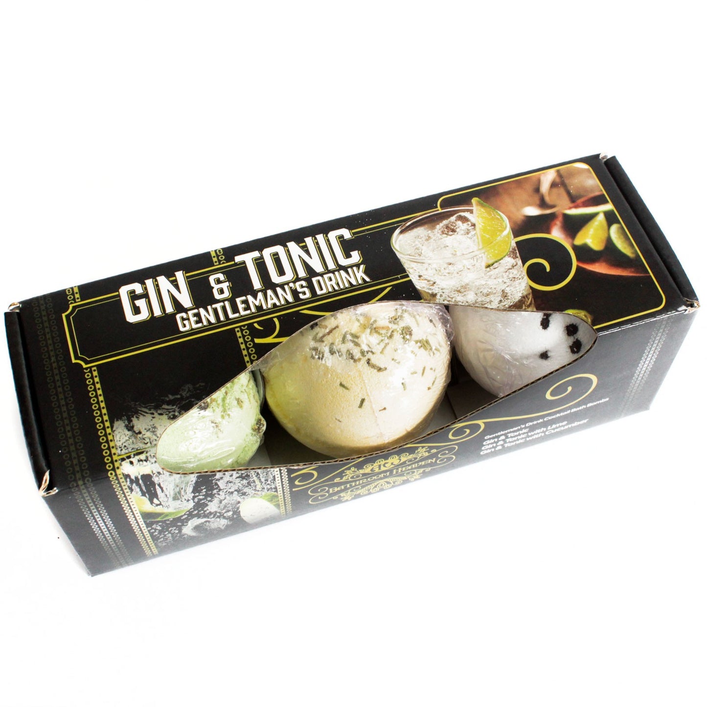 Bath Bomb Gift Set - Gin & Tonic