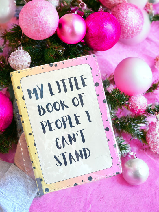 People I Can't Stand - Notebook