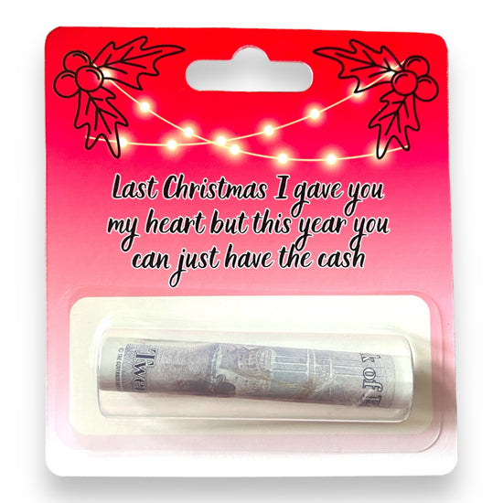 Christmas Gift Money Holder - Last Christmas