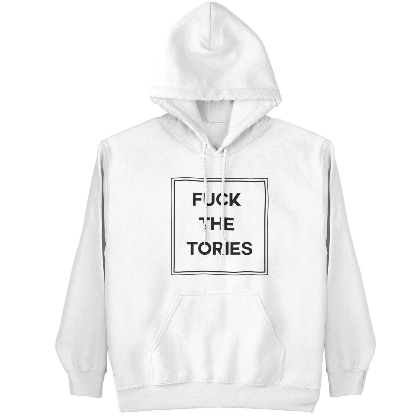 Fuck The Tories Hoodie - Hoodie - The Scouse Bird Shop