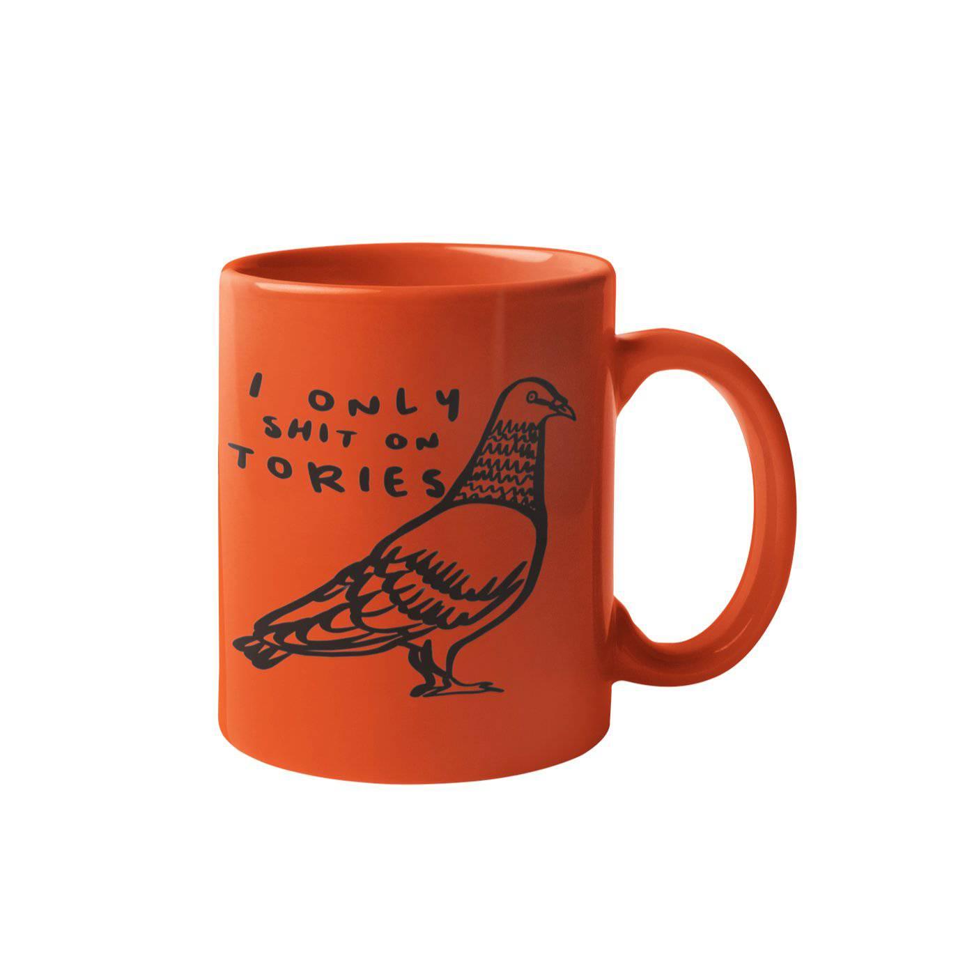I Only Shit On Tories Pigeon Mug - Mug - The Scouse Bird Shop
