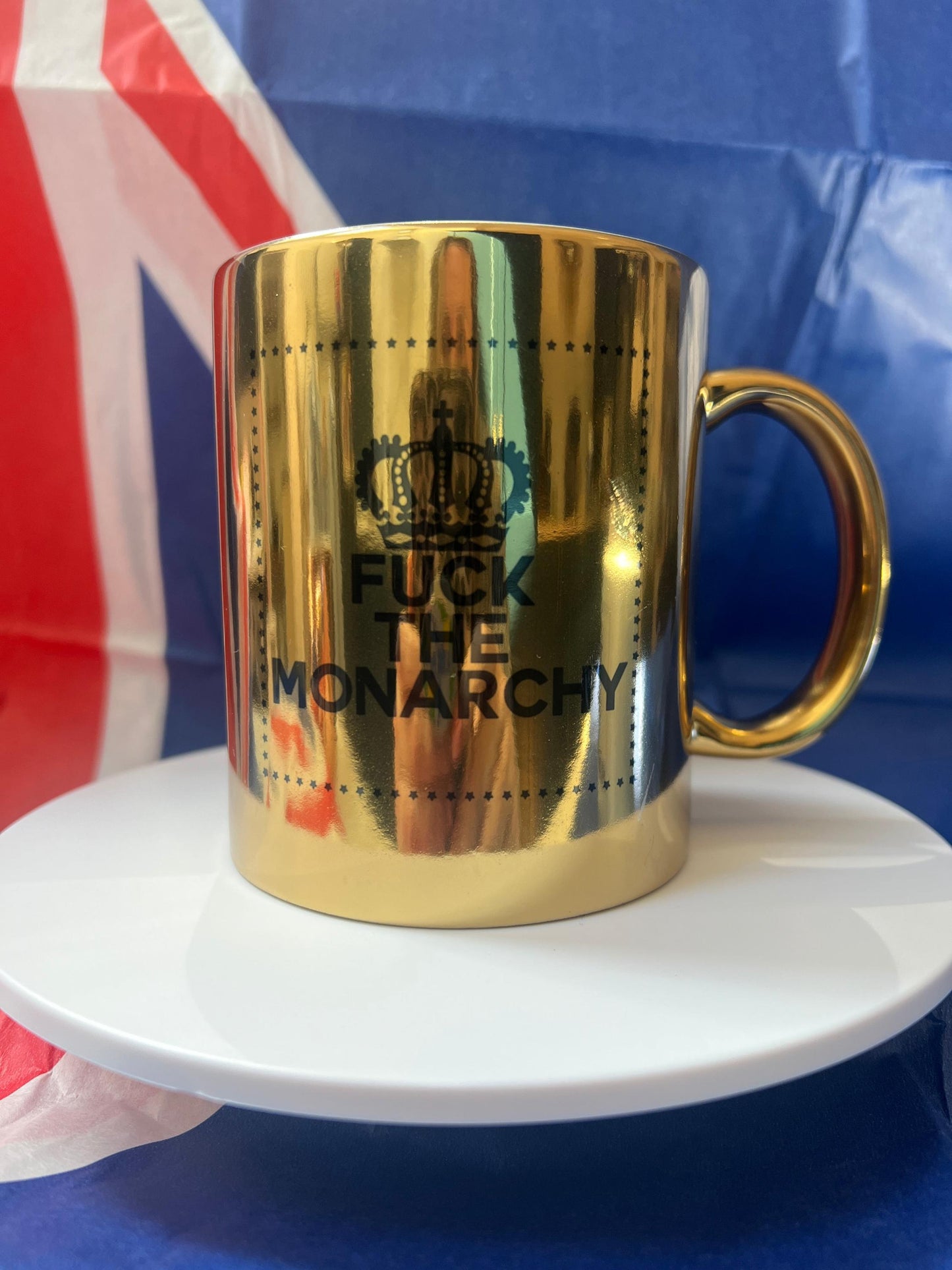 Fuck The Monarchy Mug