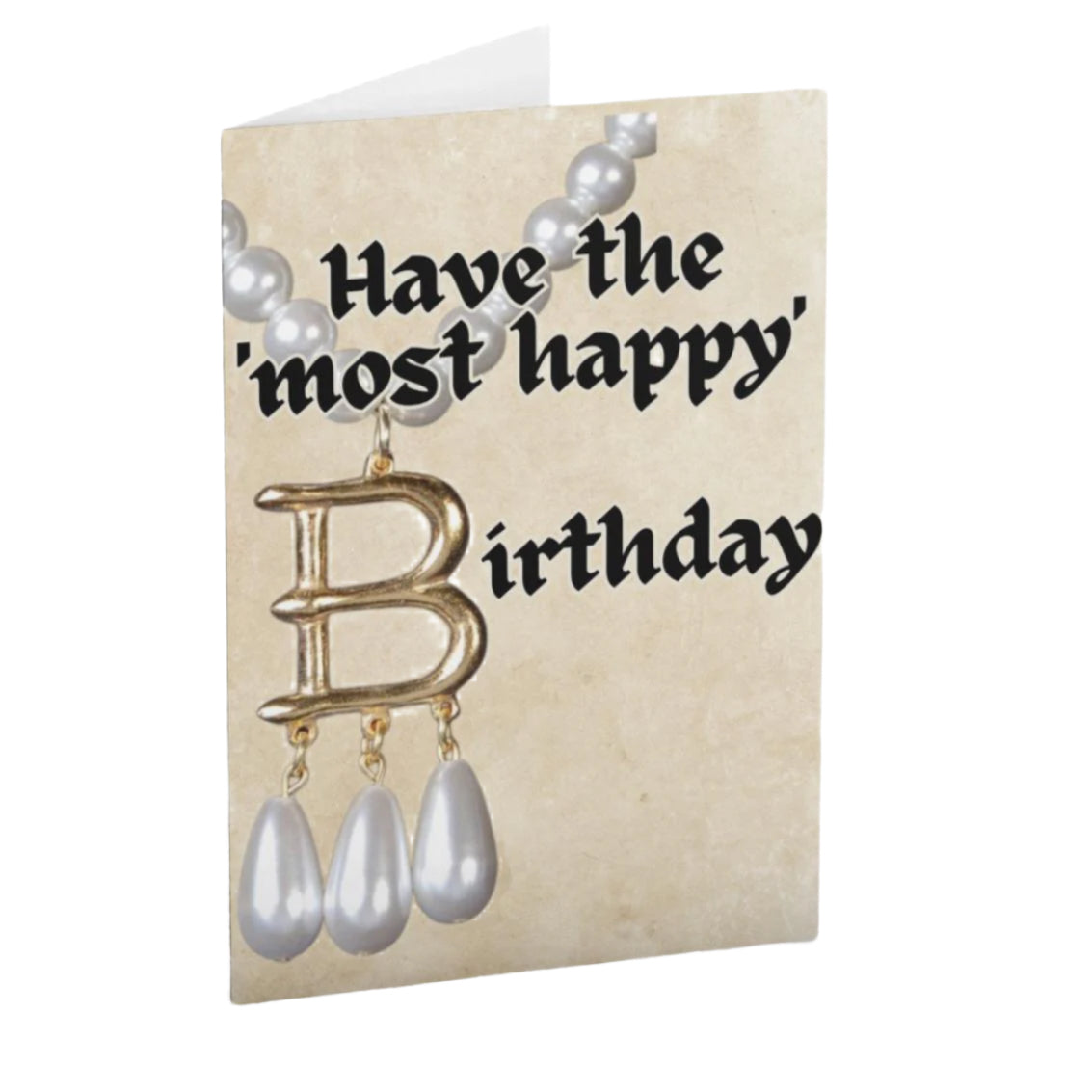 The Most Happy Anne Boleyn Birthday Card – A5 greeting card inspired by Anne Boleyn, perfect for Tudor history lovers.
