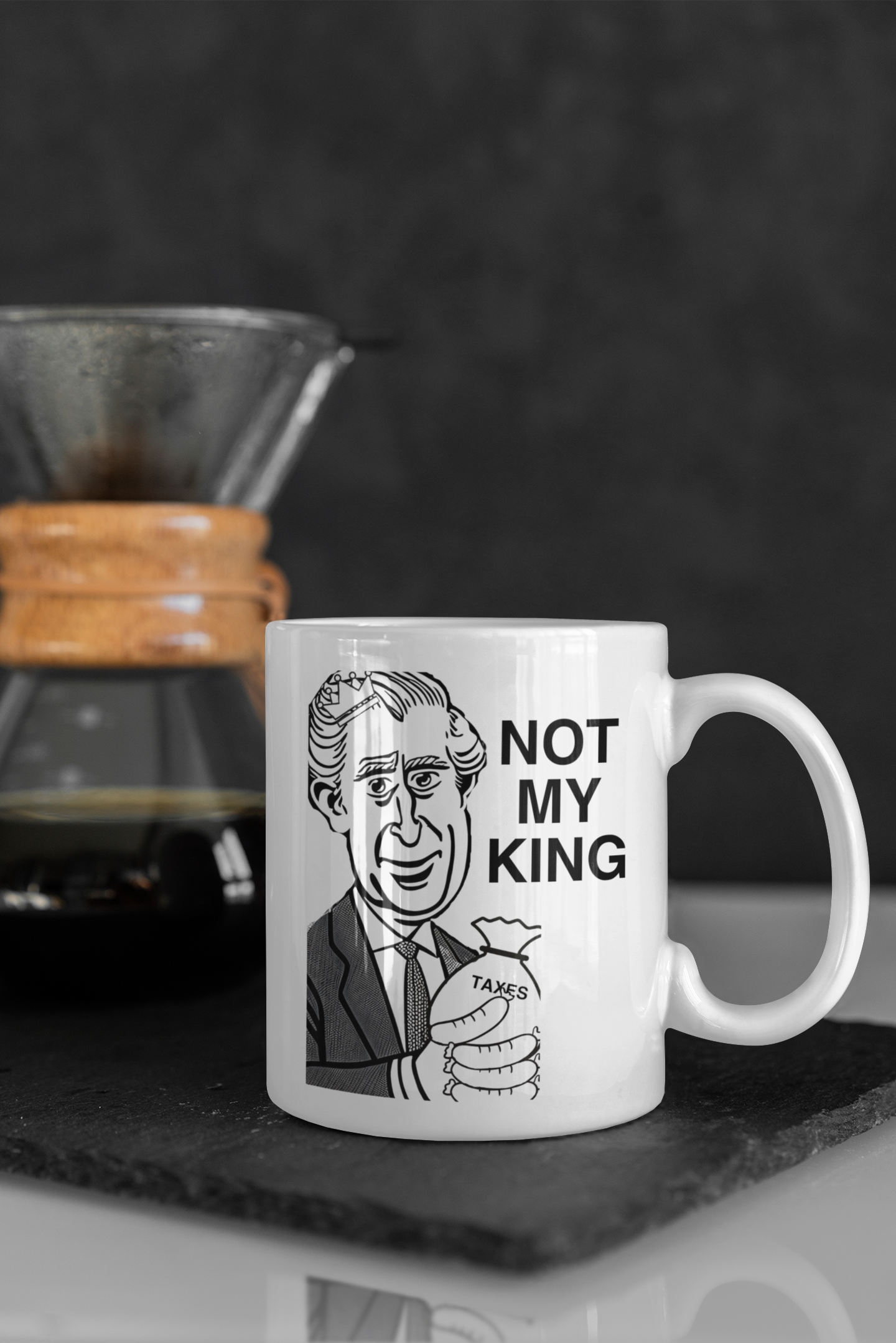 Not My King Mug