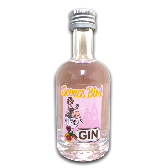 Scouse Bird Pink Gin Miniature - Pack Of 12
