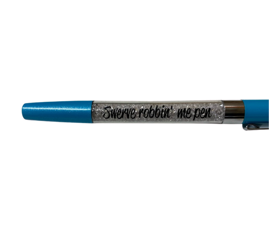 Swerve Robbin' Me Pen Sparkle Ball Point Pen