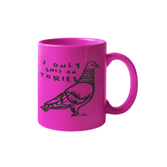 I Only Shit On Tories Pigeon Mug