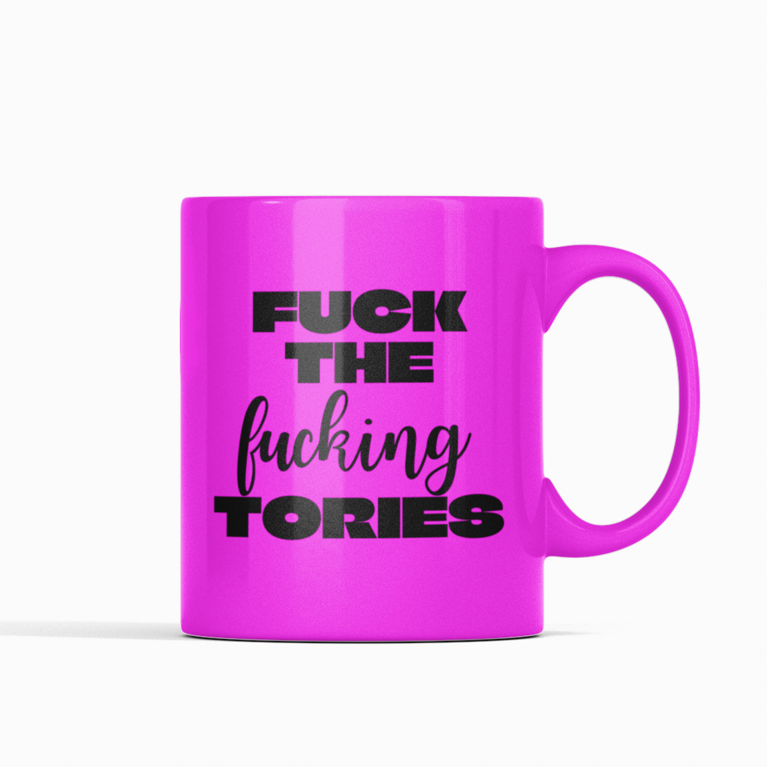 Load image into Gallery viewer, Fuck The Fucking Tories Mug

