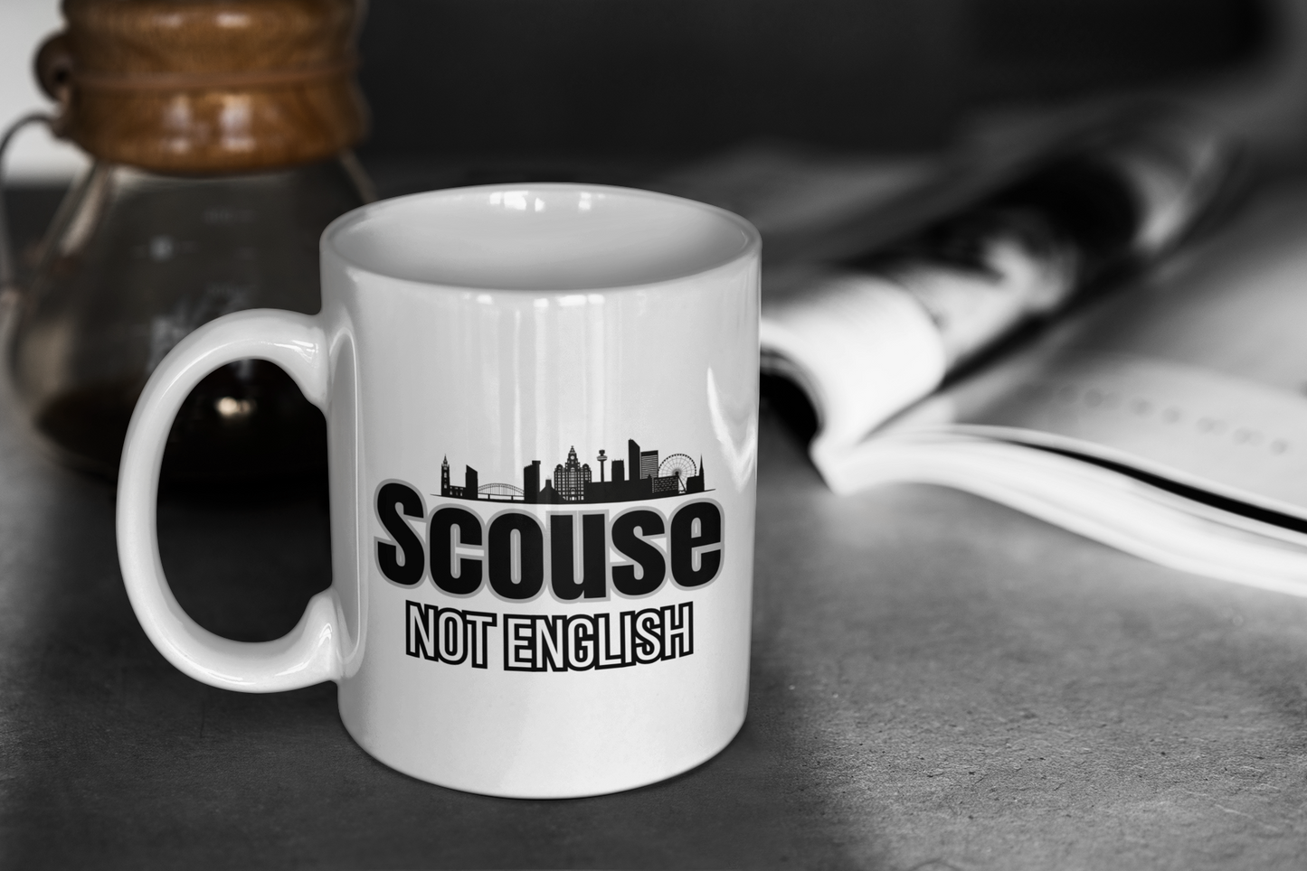 Scouse Not English Mug