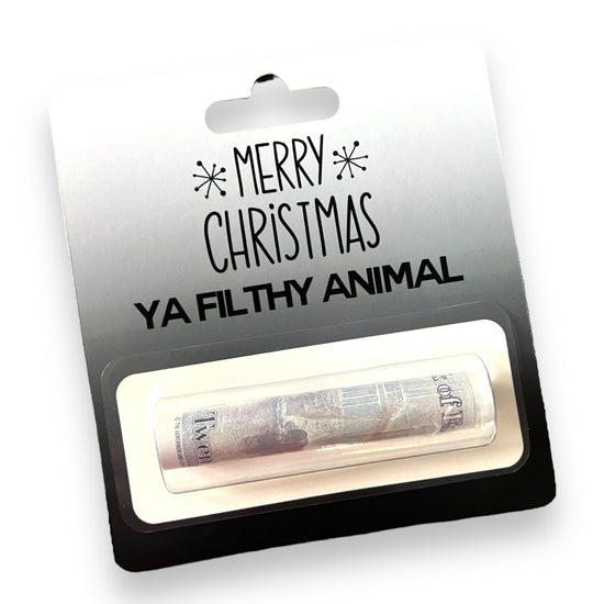 Christmas Gift Money Holder - Filthy Animal