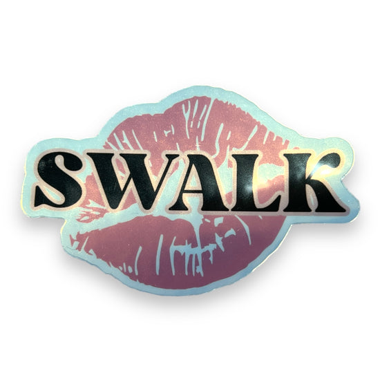 Load image into Gallery viewer, SWALK Waterproof Silver Sticker
