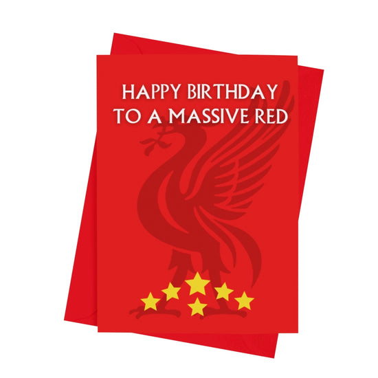 Load image into Gallery viewer, Happy Birthday To The Biggest Red Card
