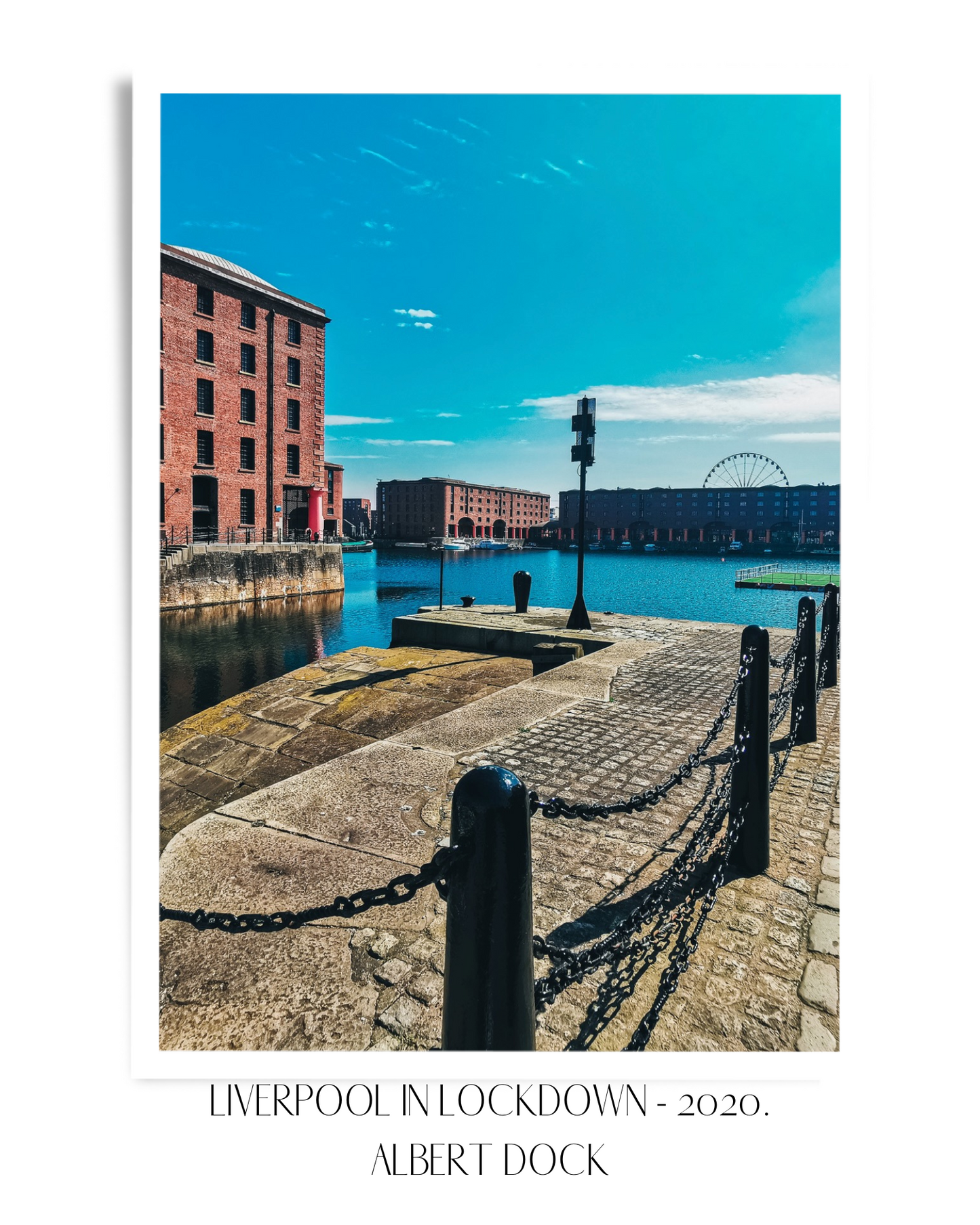 Liverpool In Lockdown Print - Albert Dock