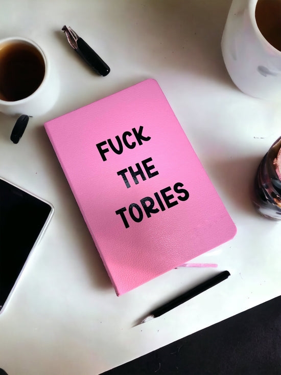 Load image into Gallery viewer, Fuck The Tories Notebook
