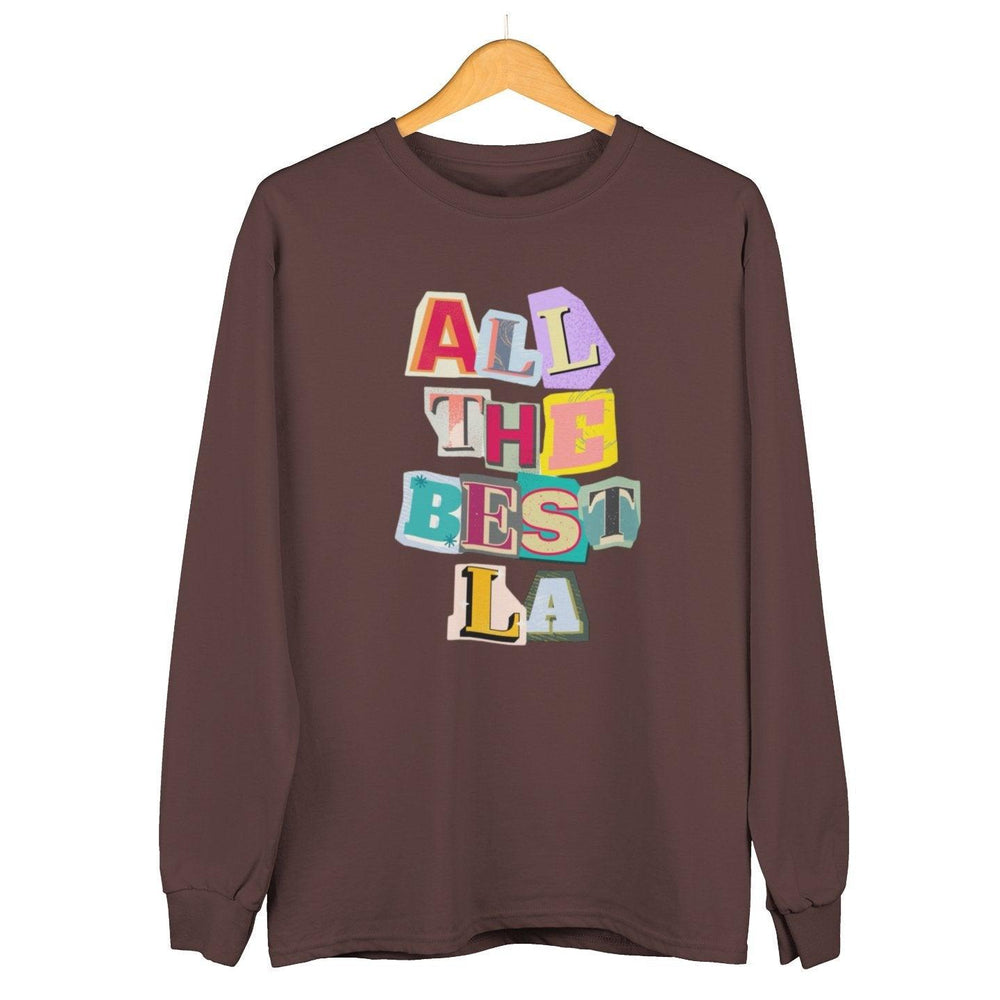 All The Best La - Unisex Christmas Jumper - Jumper - The Scouse Bird Shop