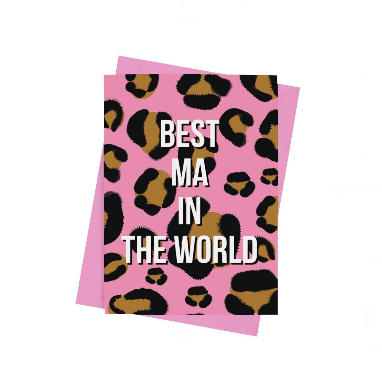 Best Ma In The World Card