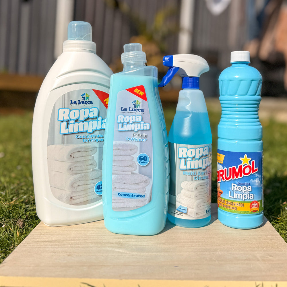 
                  
                    Fresh laundry smell Spanish cleaning bundle
                  
                