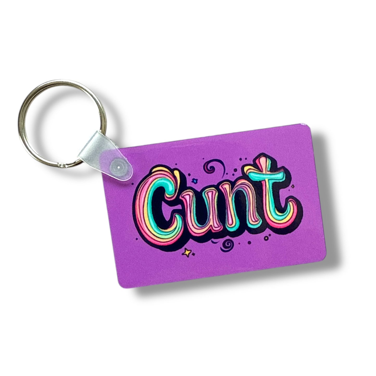colourful cunt keyring the perfect rude offensive gift