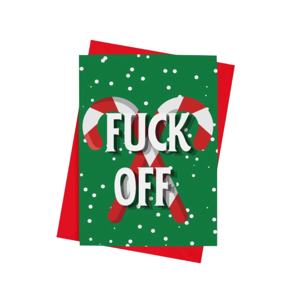 Fuck Off Christmas Card