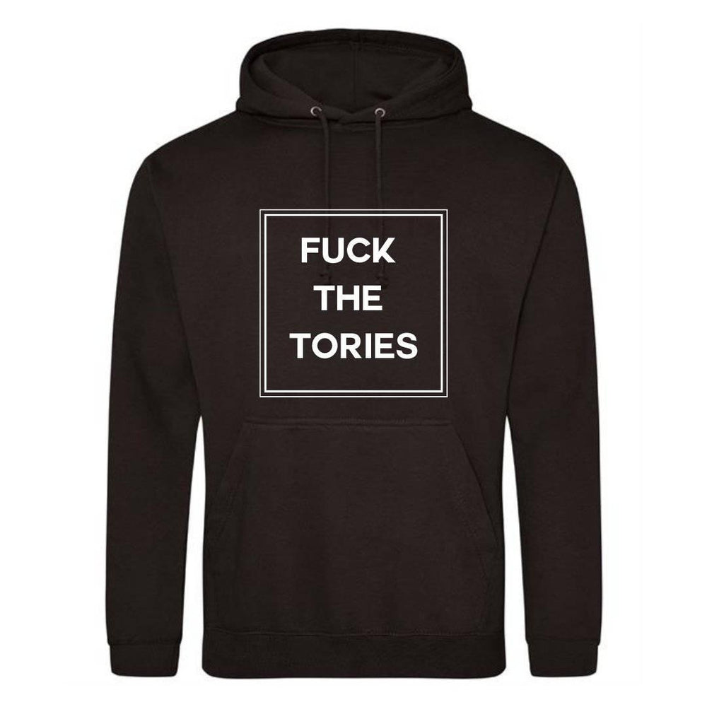 Fuck The Tories Hoodie - Hoodie - The Scouse Bird Shop