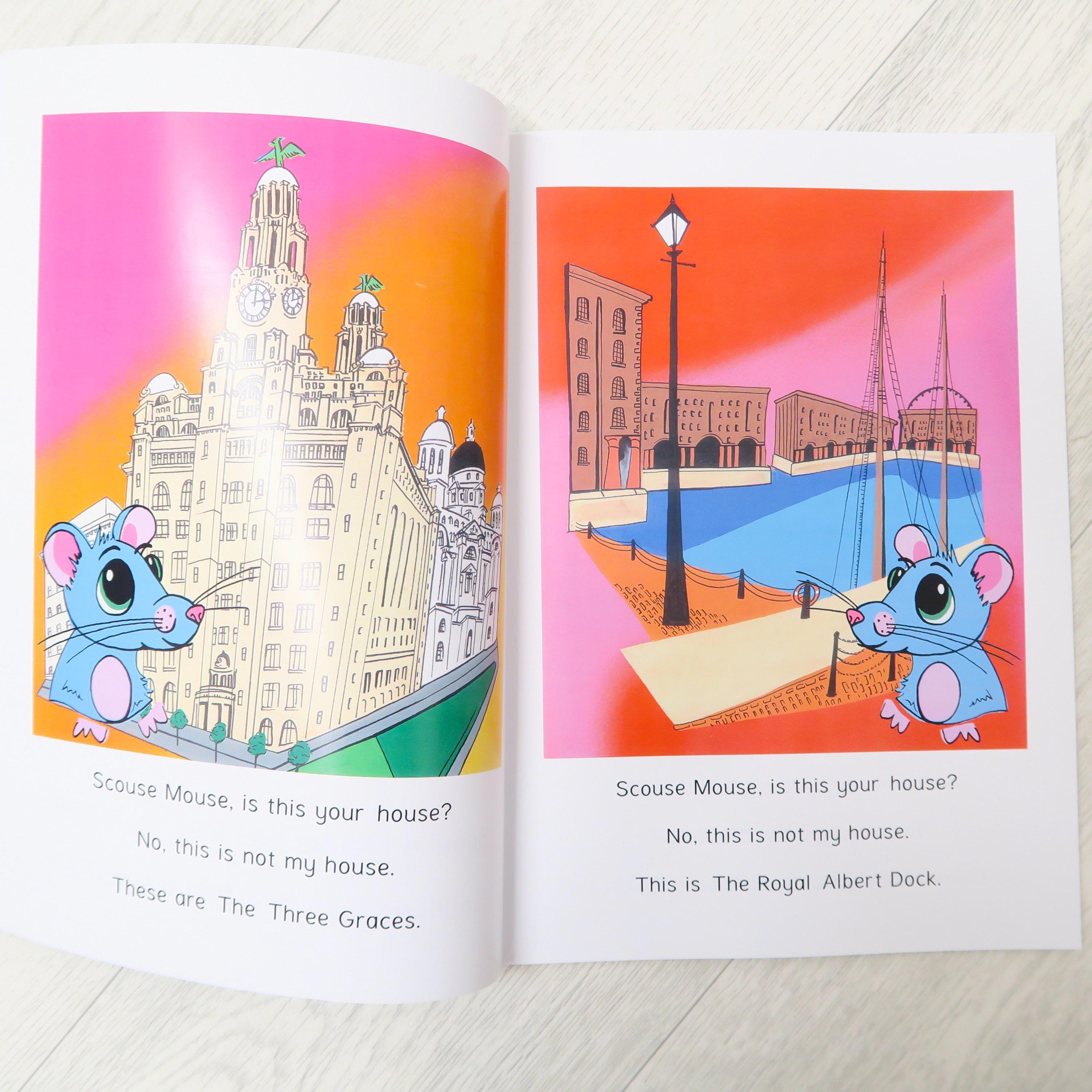 Scouse House Key Scouse Mouse Has Lost His House Children's Book | Unique Scouse Gifts ...
