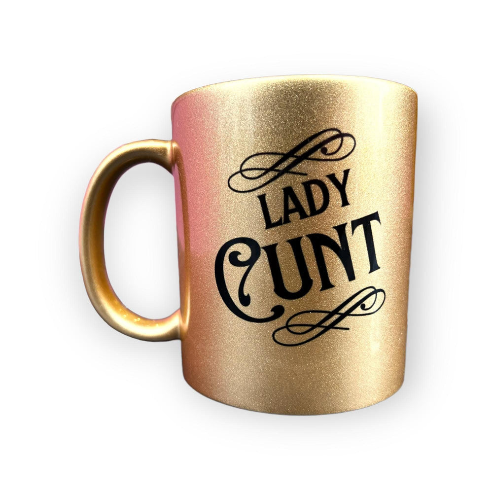 
                  
                    Lady Cunt mug – a bold and sassy ceramic mug for boss babes who love a strong brew.
                  
                