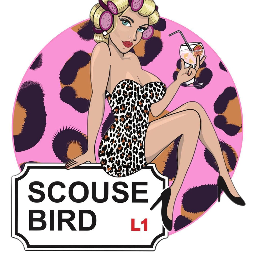 Scouse Bird Aluminium Sign