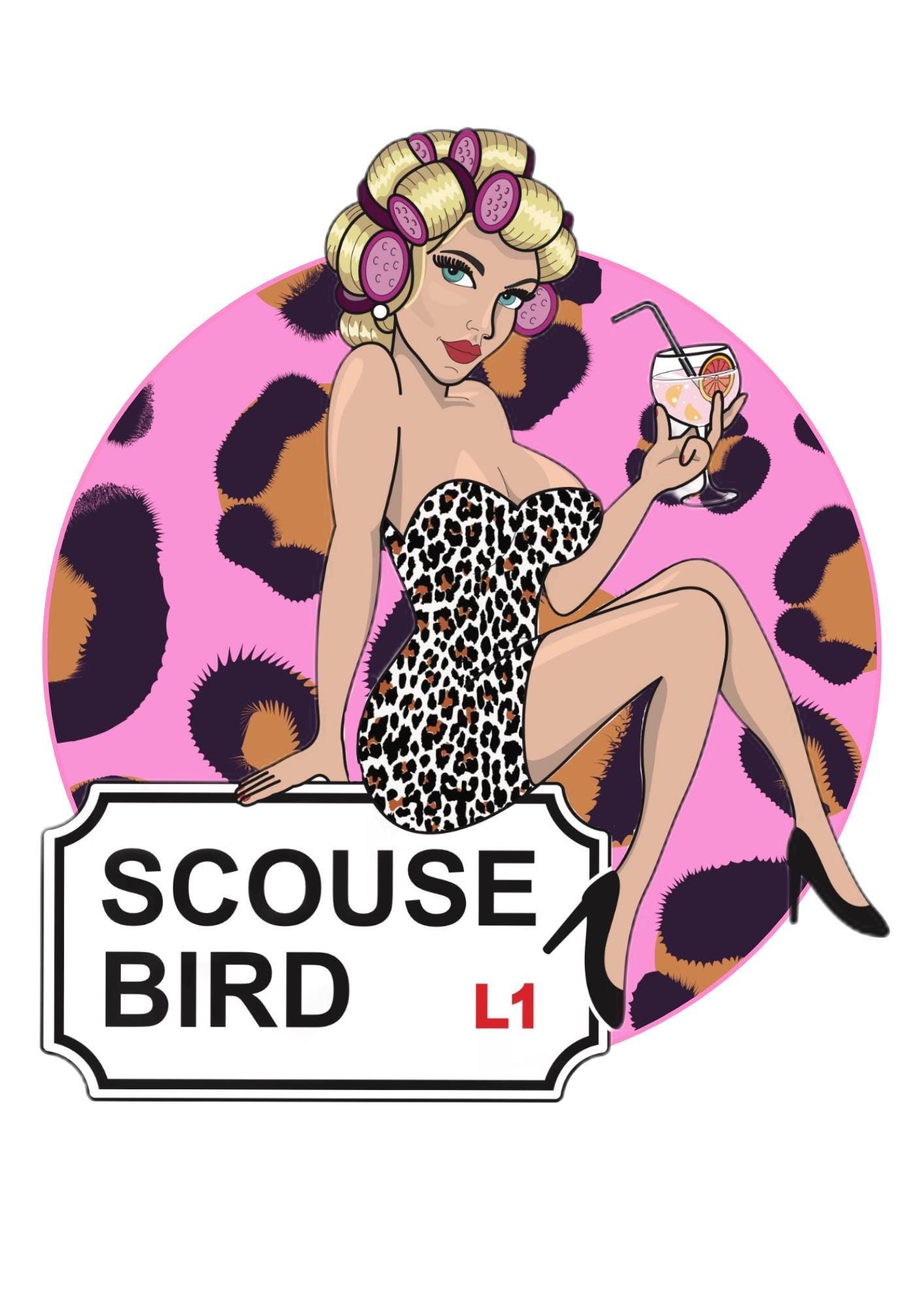 Scouse Bird Aluminium Sign