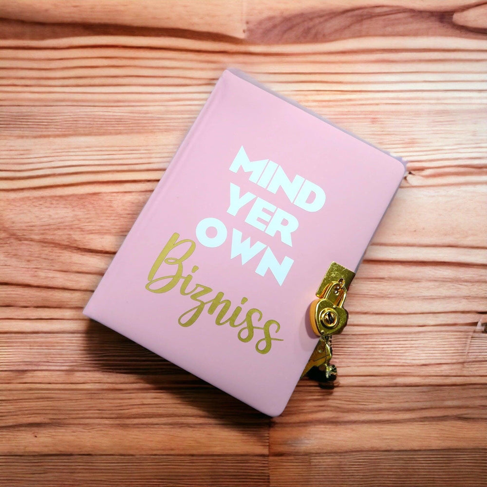 
                  
                    Mind Yer Bizniss - Lockable Journal
                  
                