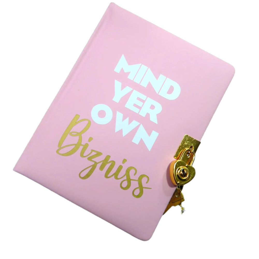Mind Yer Bizniss - Lockable Journal