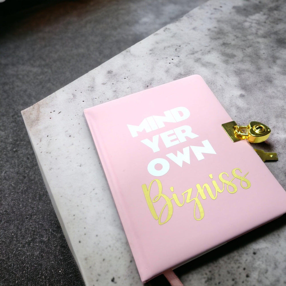 
                  
                    Mind Yer Bizniss - Lockable Journal
                  
                