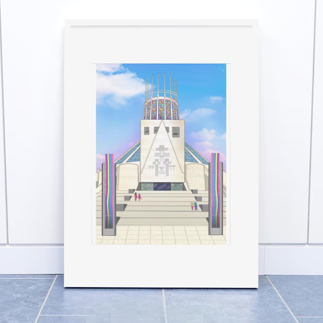 Bombed Out Church Print | Scouse Prints & Liverpool Wall Art – Scouse ...