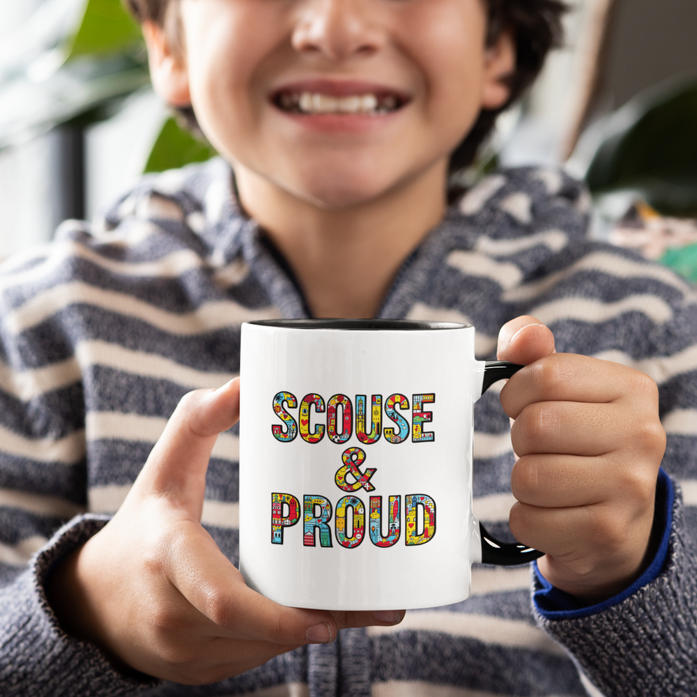 
                  
                    kID USING HIS Scouse & Proud Mug – bold ceramic mug celebrating Liverpool pride, perfect for everyday tea or coffee.
                  
                