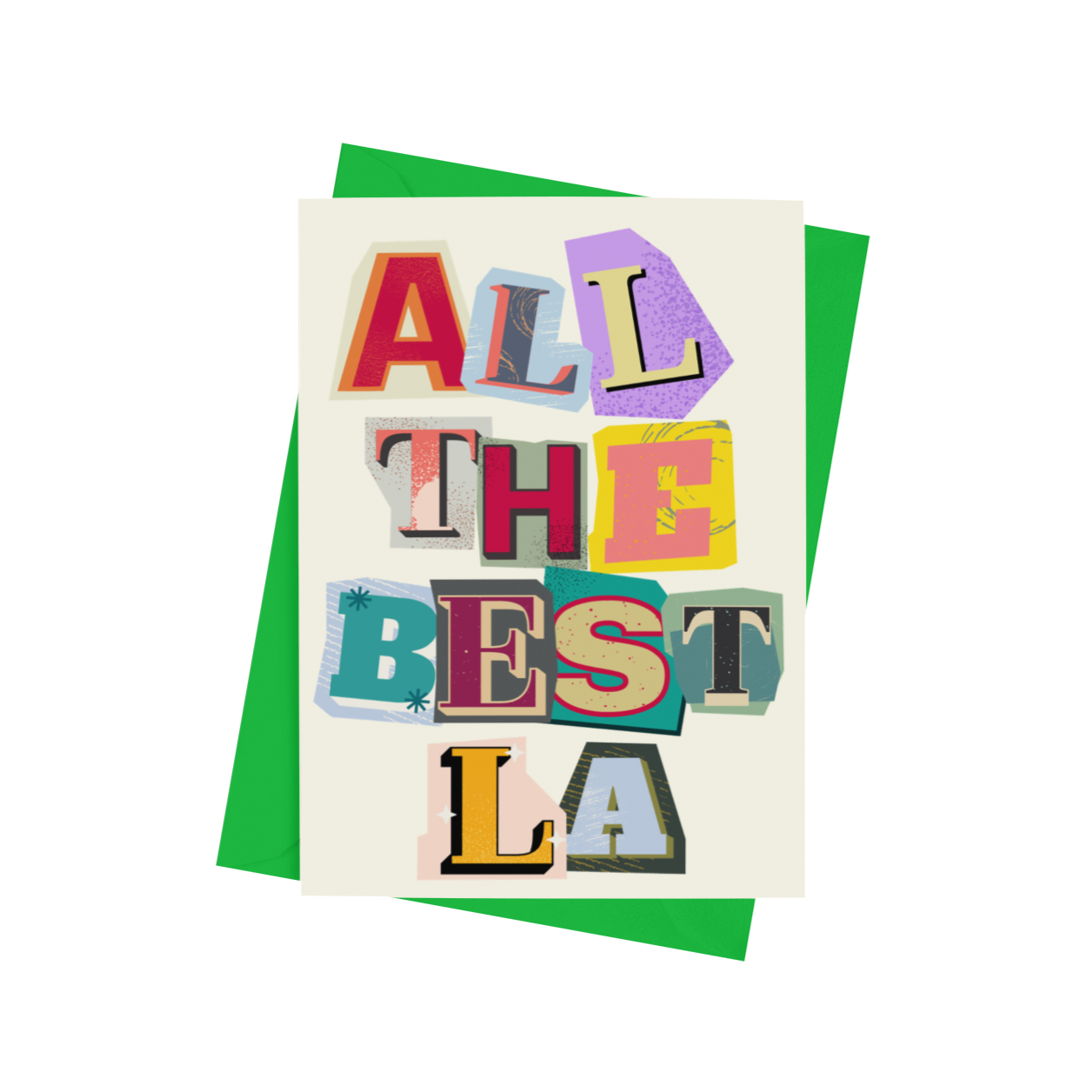 All The Best La Christmas Card