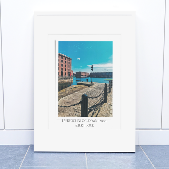 Liverpool In Lockdown Print - Albert Dock