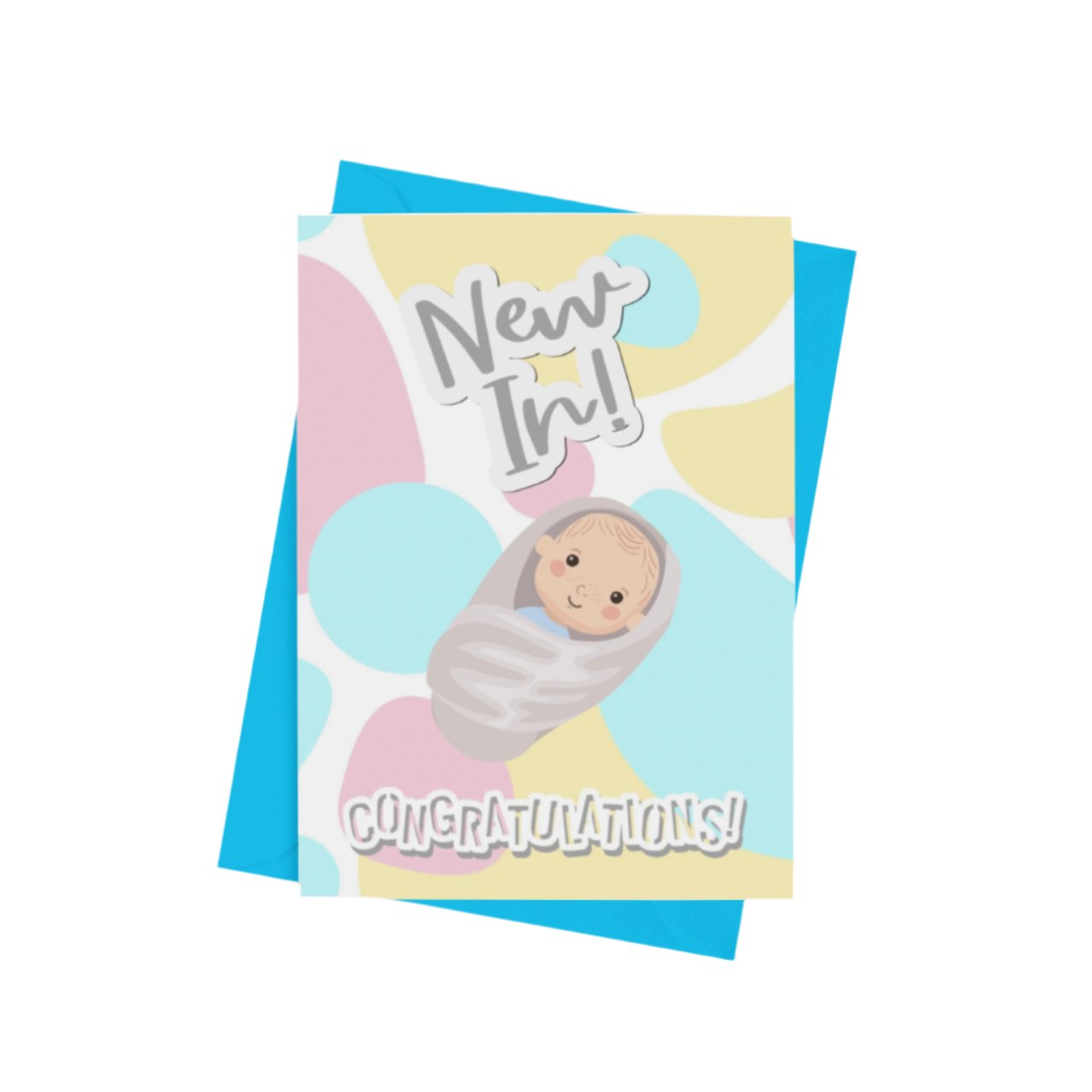 New In Congratulations New Baby Card | Unique Cards – Scouse Bird Shop