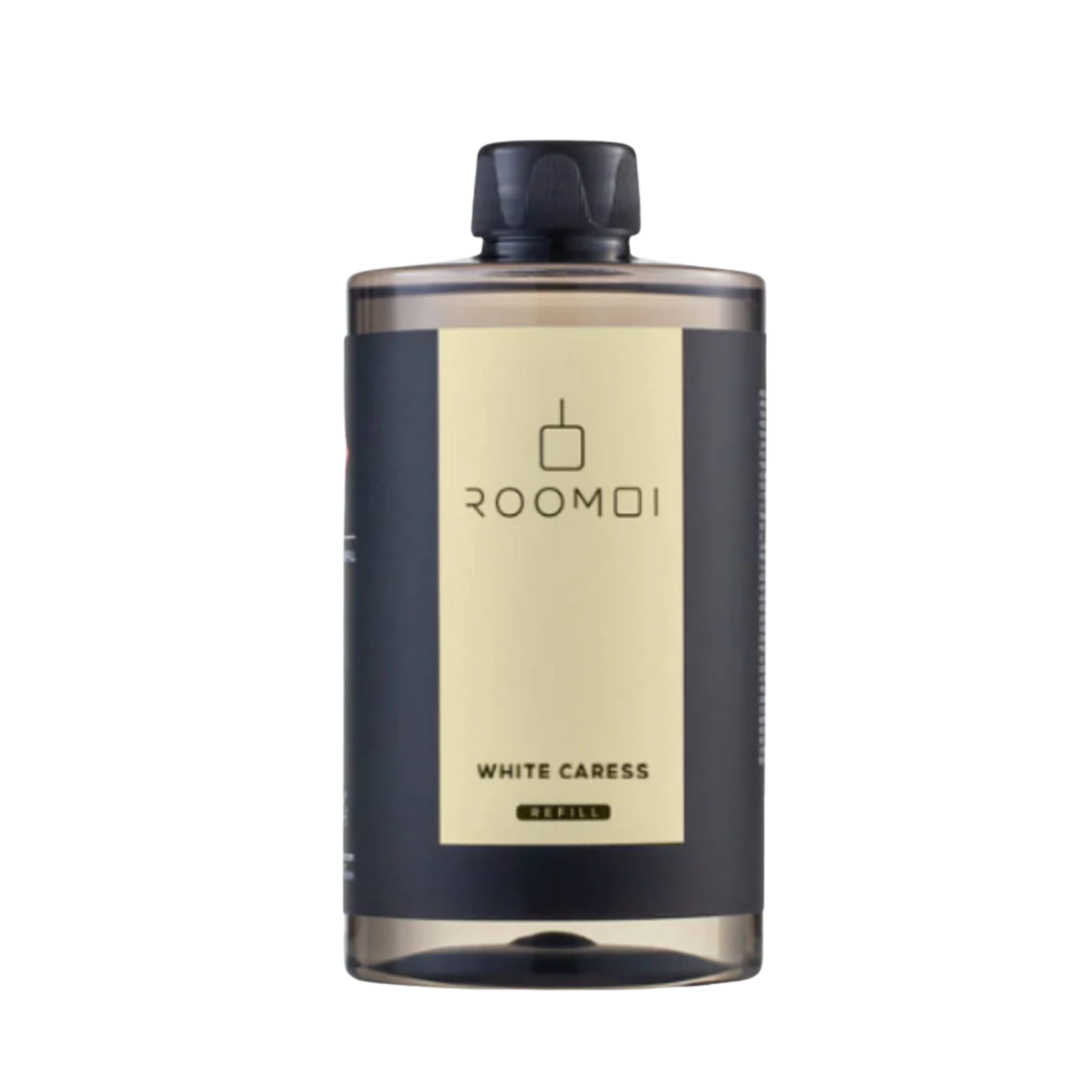 Roomoi White Caress Italian reed diffuser 500ml warm creamy scent.