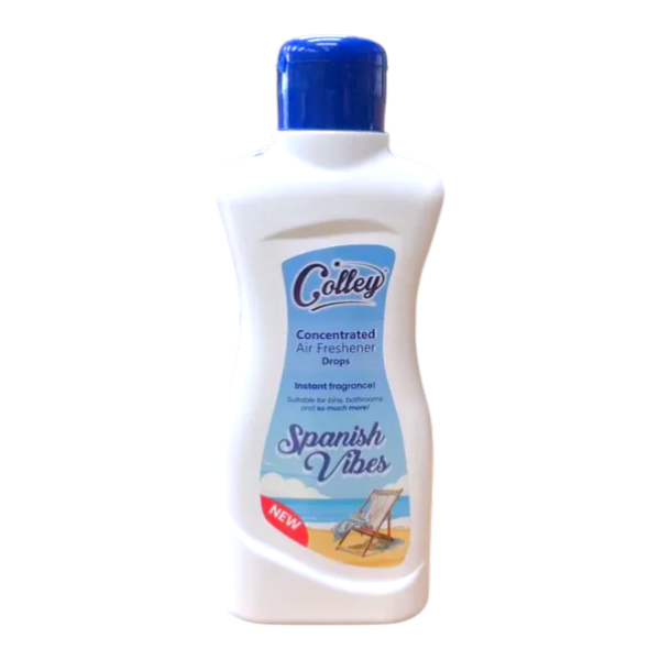 Scouse Bird Shop Colley Spanish Vibes Brisa concentrated air freshener drops with a Mediterranean breeze scent.