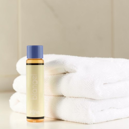 Scouse Bird Shop Kifra Mini Biangel laundry perfume, 25ml bottle with lilac and warm wood notes.