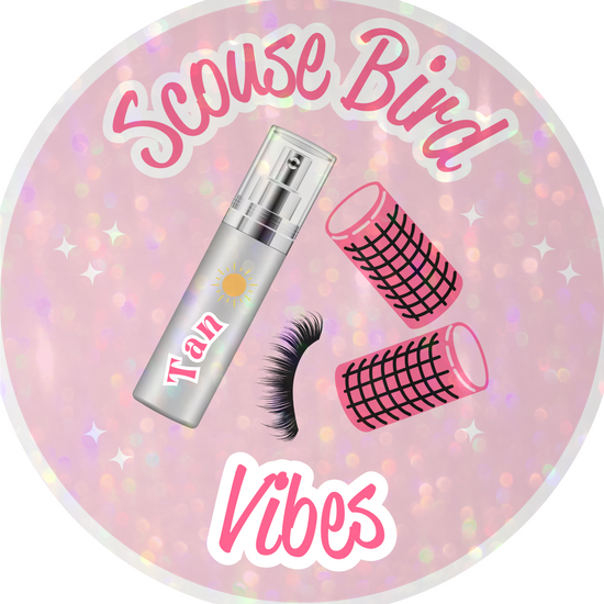 Scouse Bird Vibes Holographic Waterproof Sticker