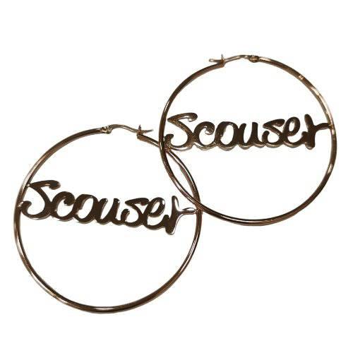 Scouser Hoop Earrings - Earrings - The Scouse Bird Shop