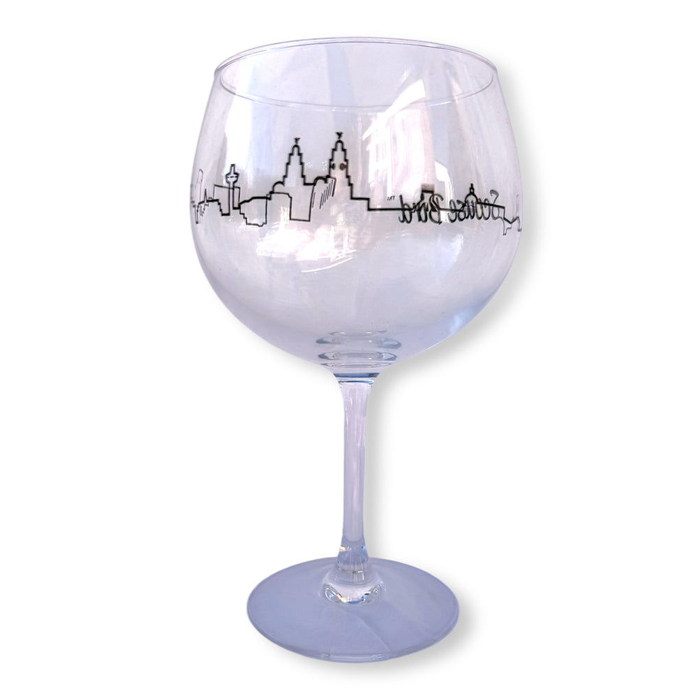 
                  
                    Scouse Bird Liverpool Skyline Gin Glass - Glass - The Scouse Bird Shop
                  
                