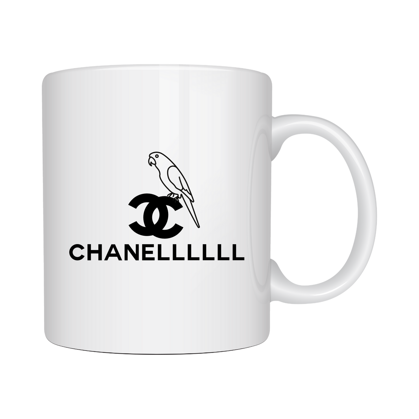 Chanellllll Parrot Mug
