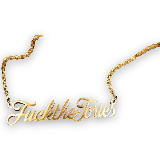 Fuck The Tories - Necklace