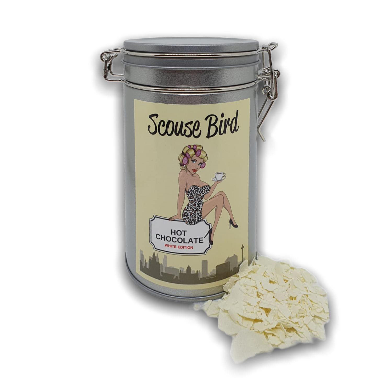 Scouse Bird Real Hot Chocolate (200g) - White