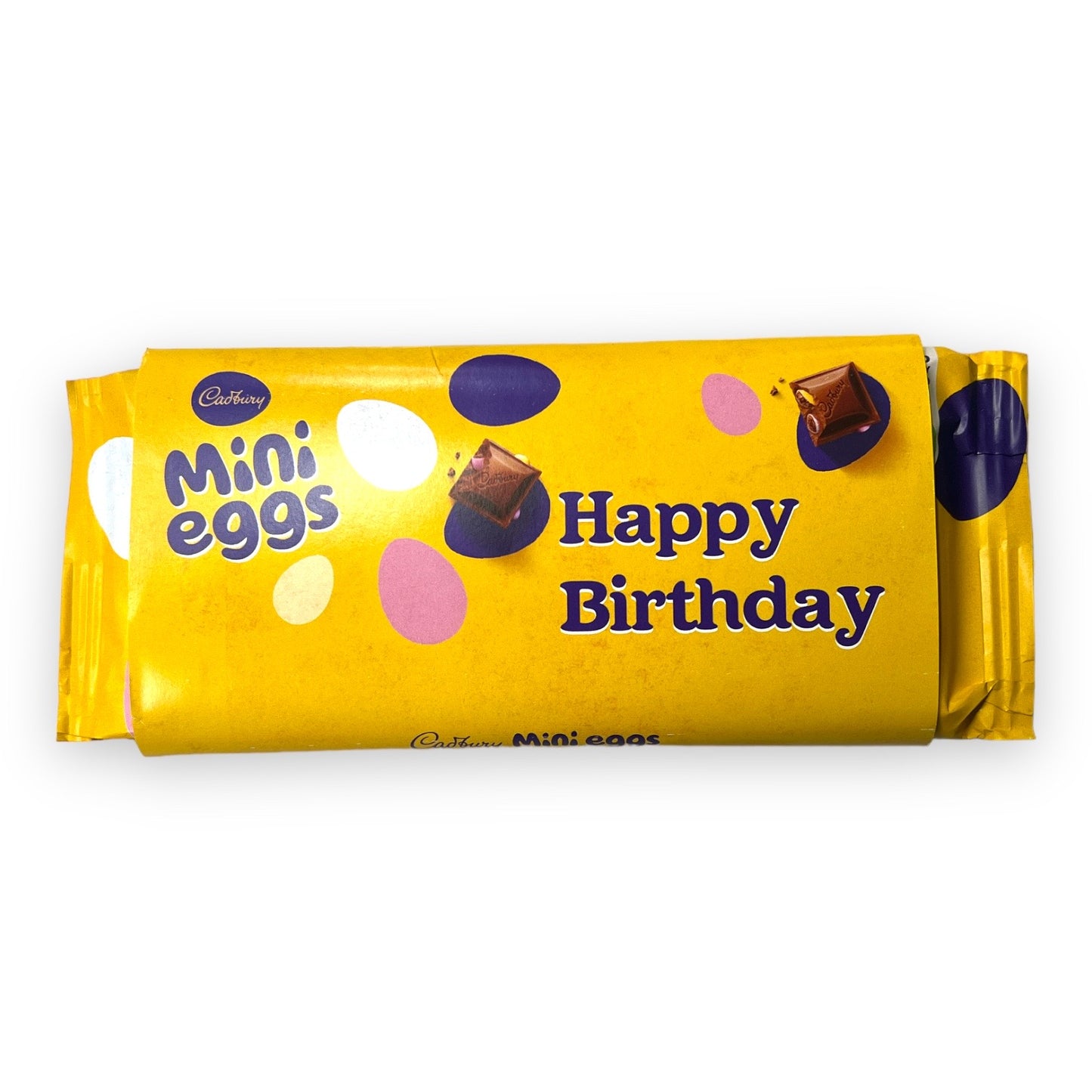 Happy Birthday - Cadbury Mini Egg Bar