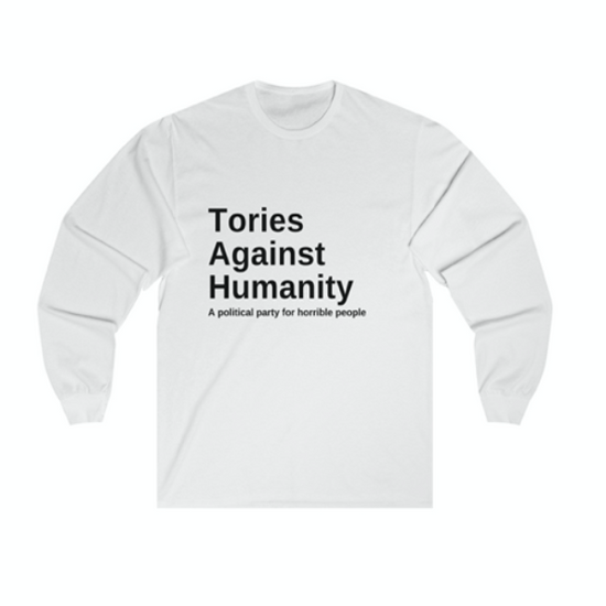 Load image into Gallery viewer, Tories Against Humanity Sweatshirt - Charity
