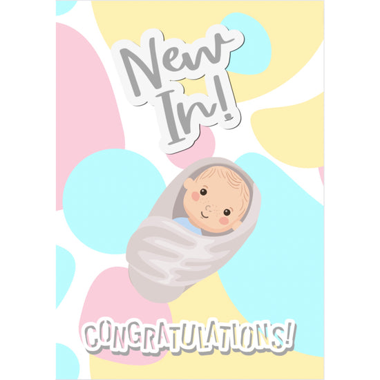 Load image into Gallery viewer, New Baby Card
