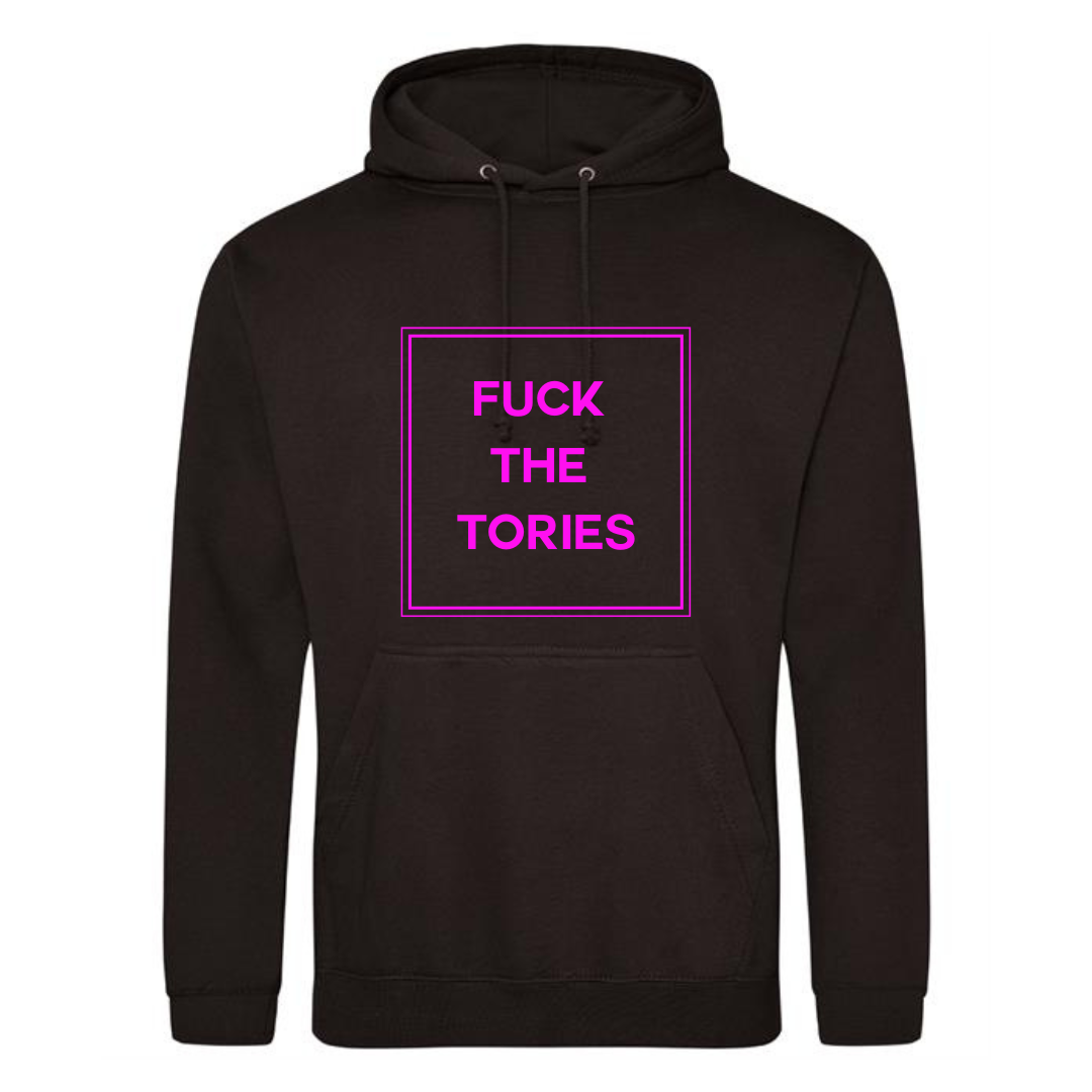 Load image into Gallery viewer, Fuck The Tories Hoodie

