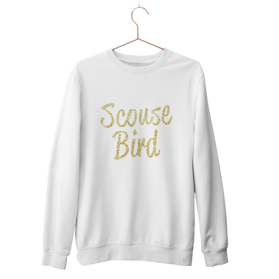 Scouse Bird Leopard Print Sweatshirt